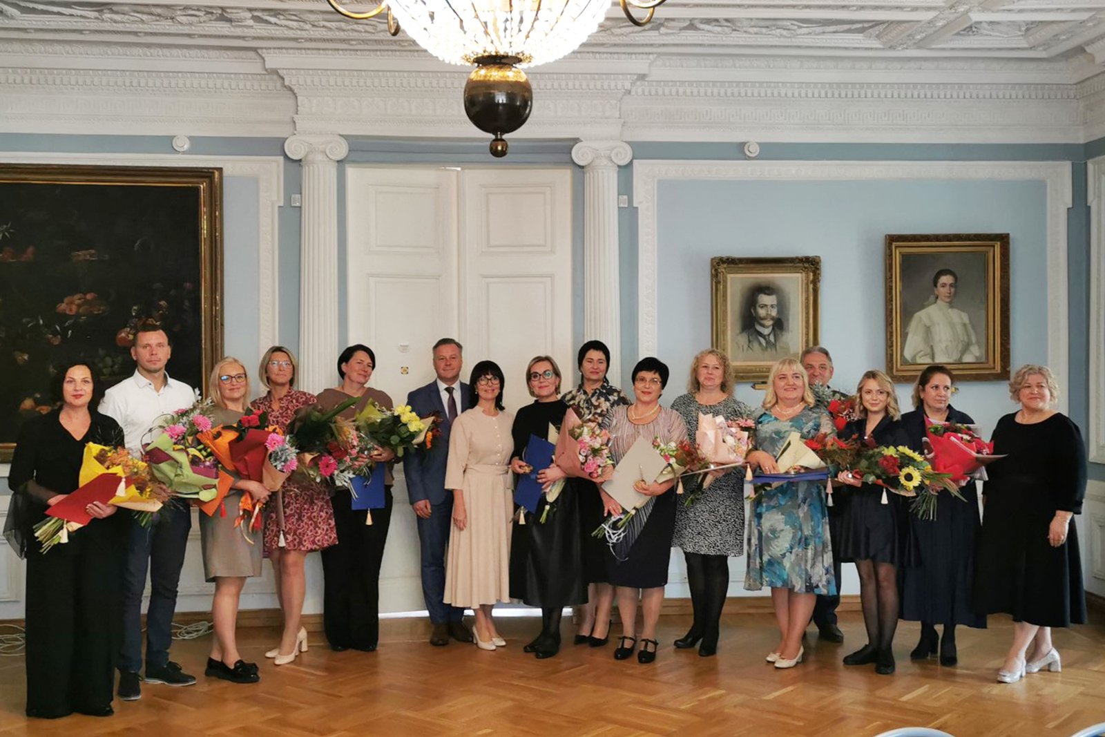 Kretingos rajono mero Antano Kalniaus sveikinimas Tarptautinės mokytojų dienos proga