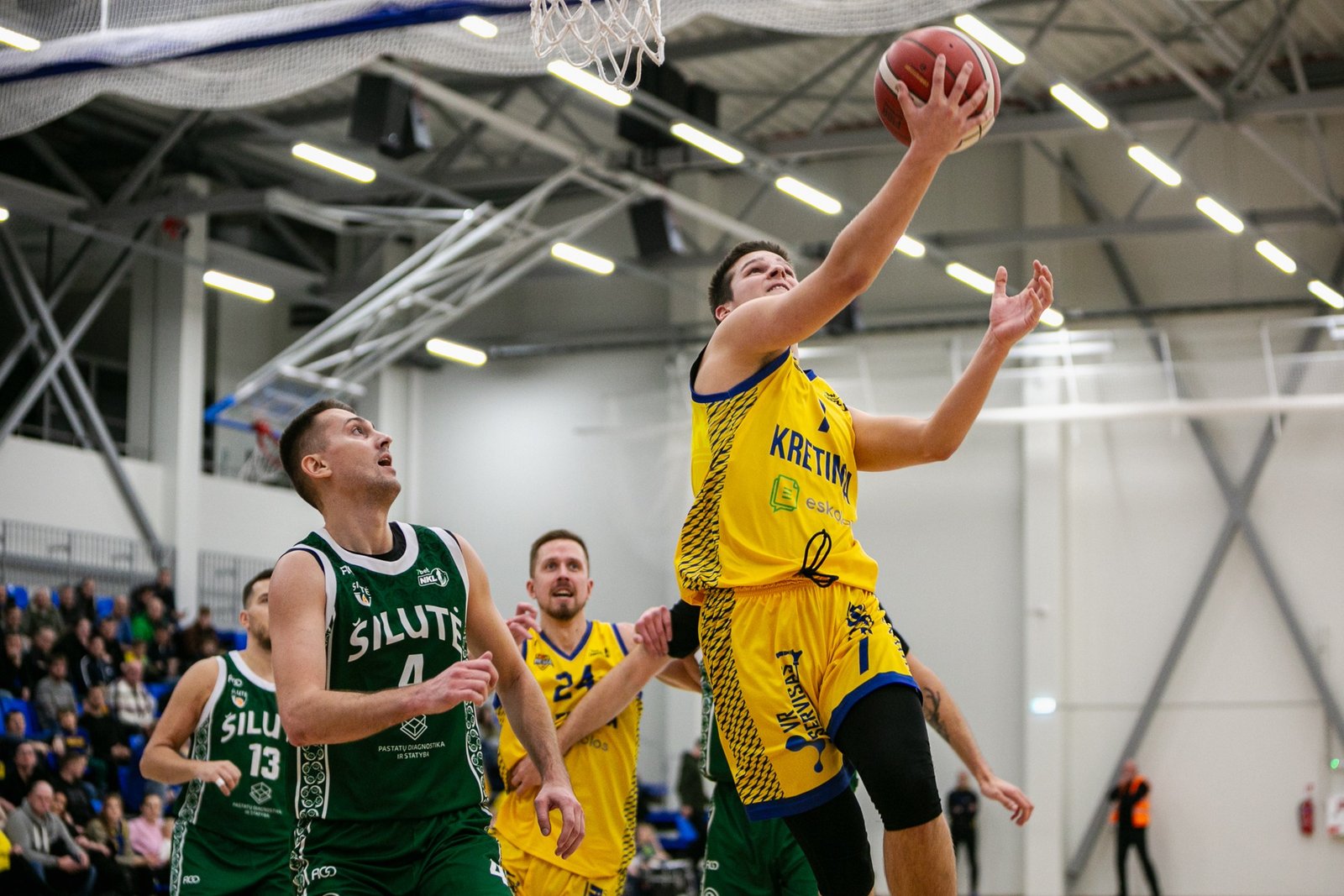 Plonu ledu vaikščiojusi „Šilutė“ pasiekė sunkią pergalę prieš „Kretingą“