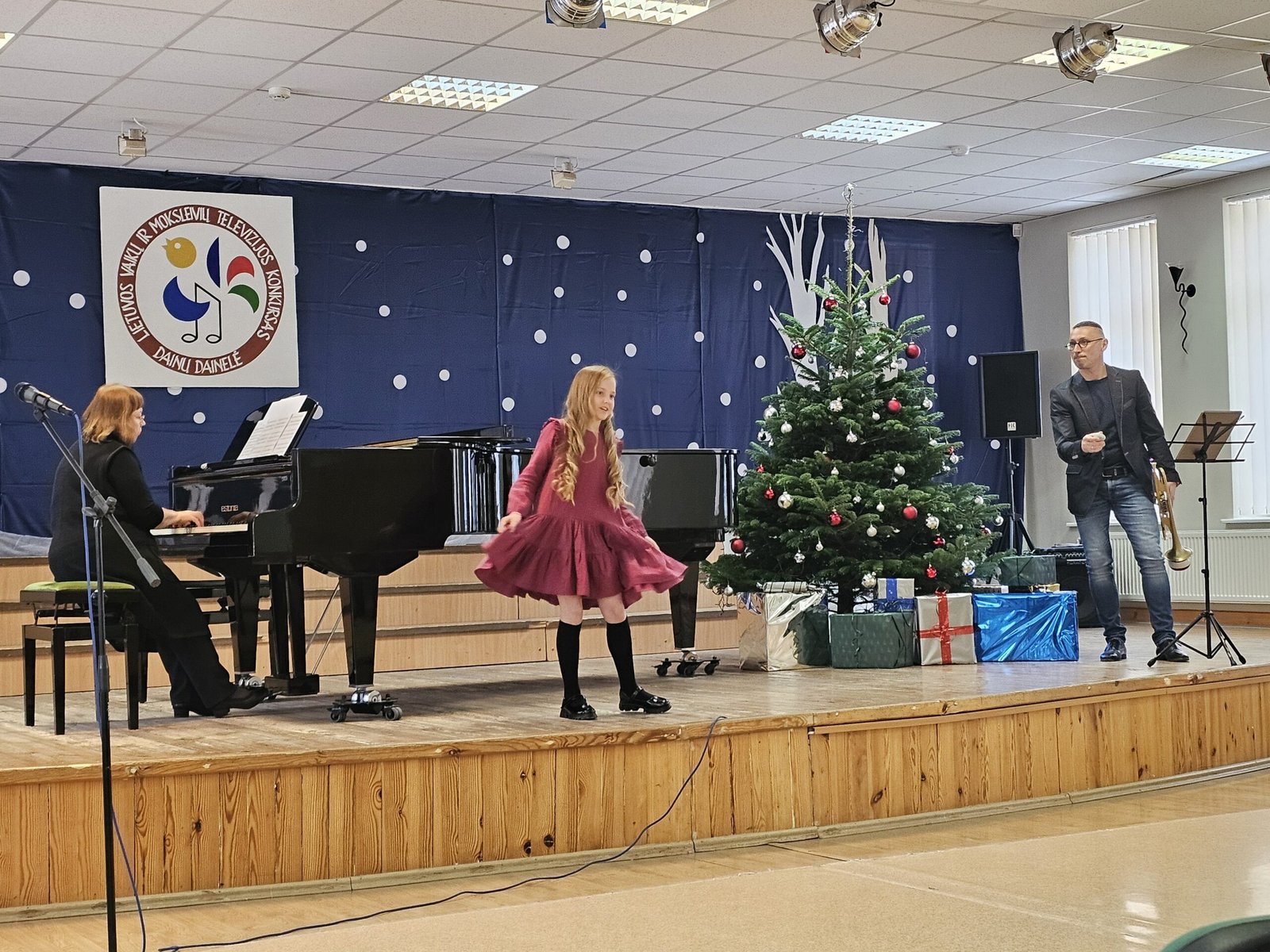 Kretingos meno mokyklos solistė Auksė Gedvilaitė