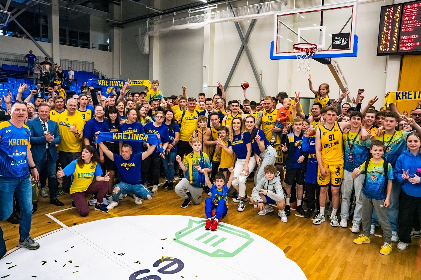 Rizikinga erzinti senukus – „Jurbarkas-Karys“ tapo „7bet-NKL“ čempionais