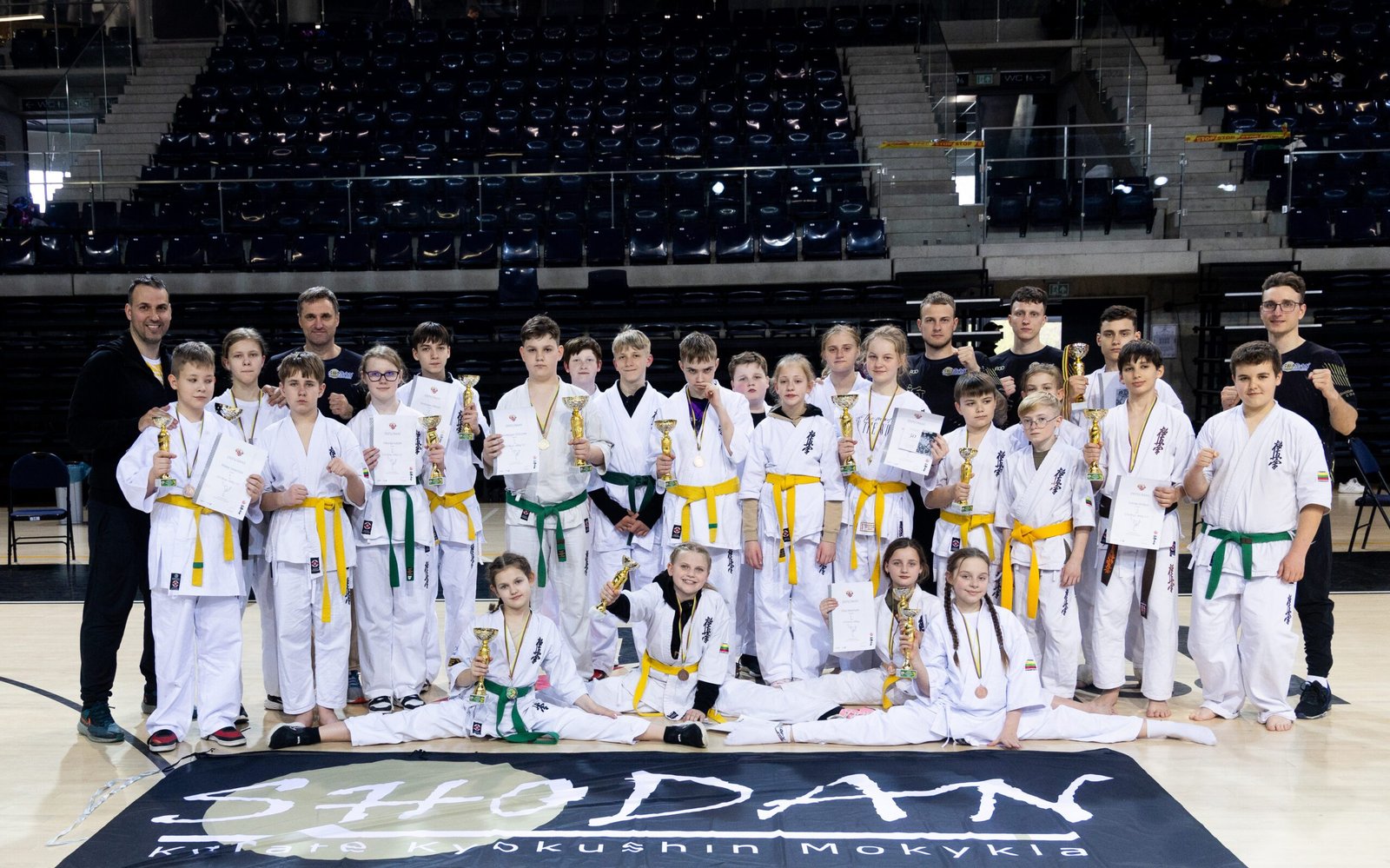 Kretingos karate klubo „Shodan“ auklėtinių pergalės Lietuvos vaikų čempionate