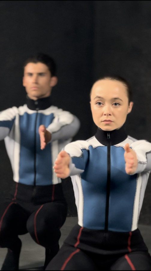 „Garso elipsė“ repeticijų akimirkos. Darios Verovkos nuotr.