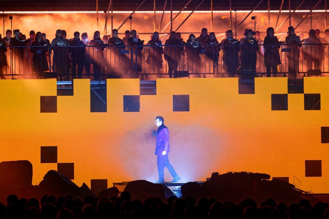 Videografinis spektaklis „Carmina Burana“. Martyno Aleksos nuotr.