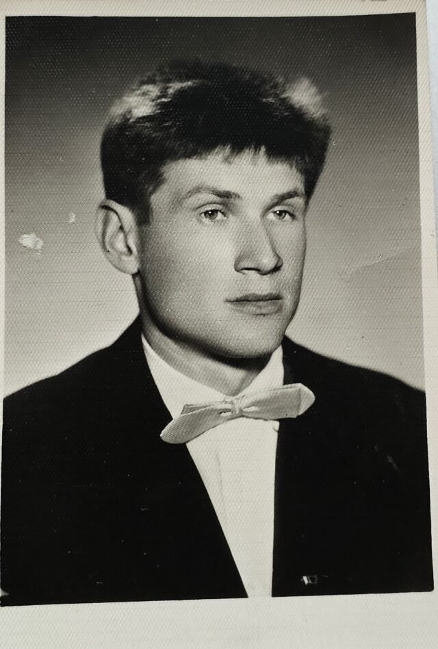 Algirdas Andriuškevičius įnešė didžiulį indėlį vystant futbolą Kretingoje. 1962 m. nuotr. iš Andriuškevičių šeimos archyvo