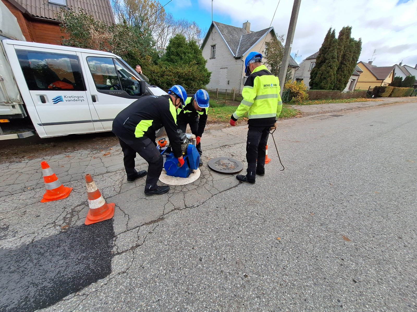 Lietvamzdžius prie kanalizacijos prijungę Kretingos rajono gyventojai prašomi susitvarkyti