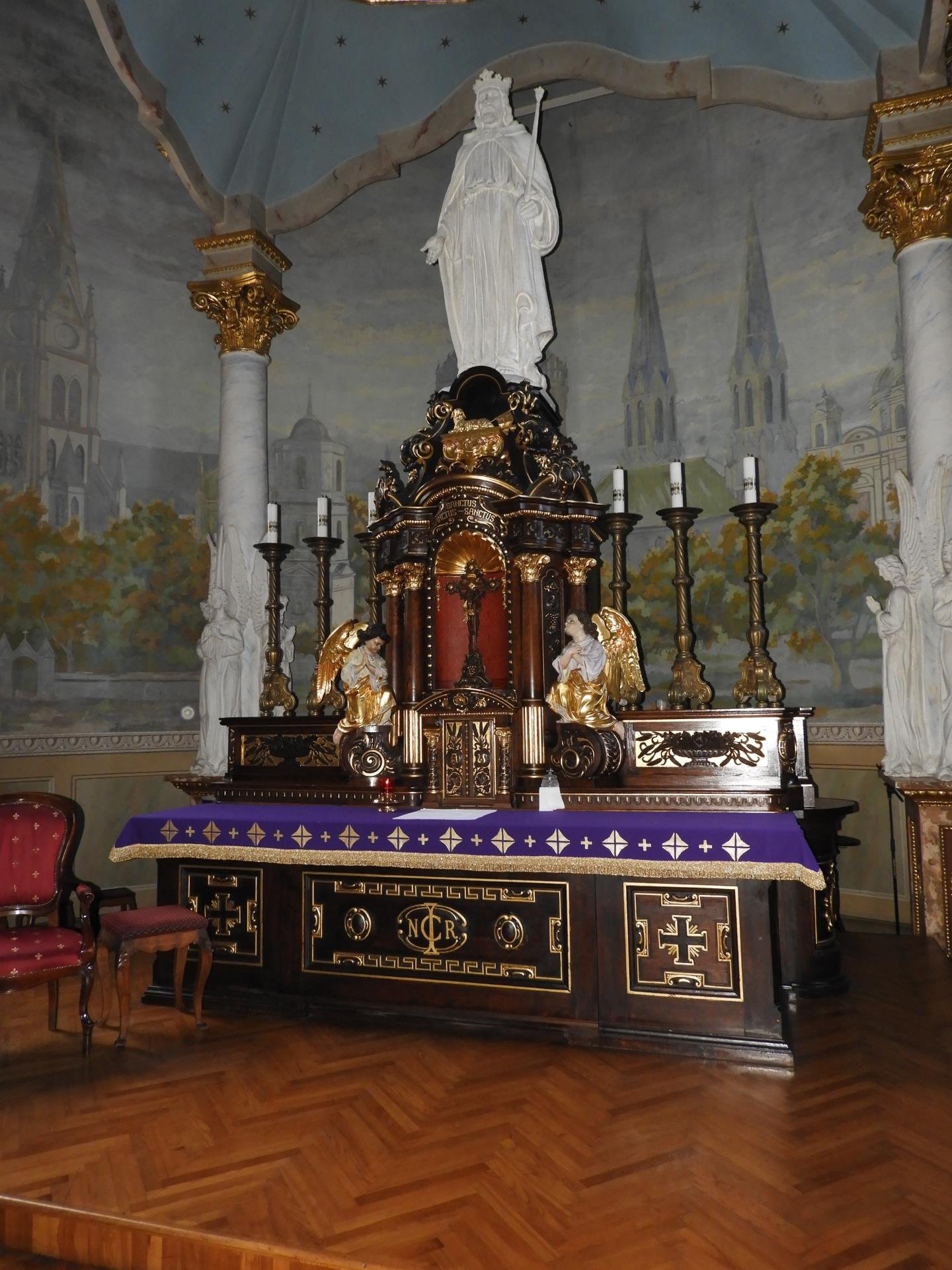 Centrinio altoriaus tabernakulis.Žibutės Vanagienės nuotr.