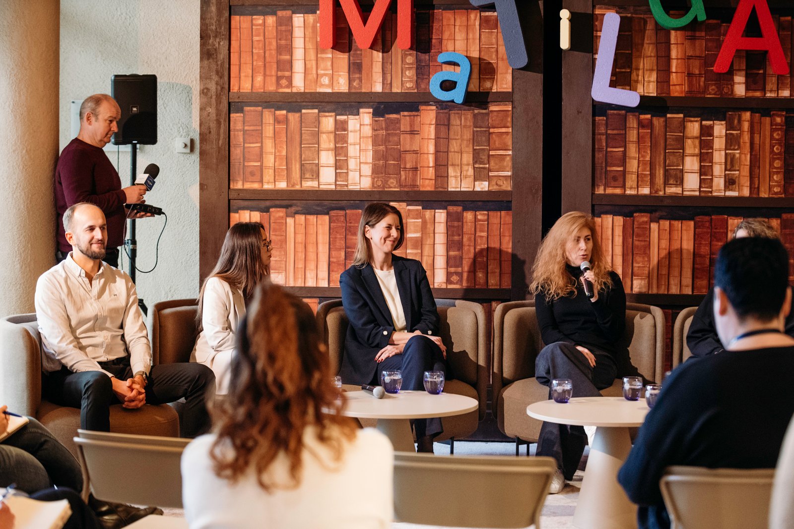 Miuziklo „Matilda“ spaudos konferencija. Prokadras.lt nuotr.