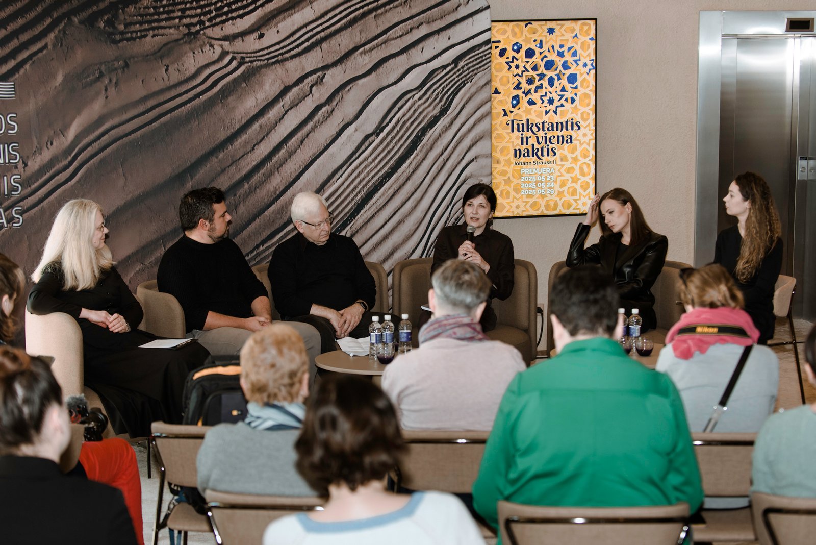 Operetės „Tūkstantis ir viena naktis“ pristatymo spaudos konferencija. Prokadras.lt nuotr.