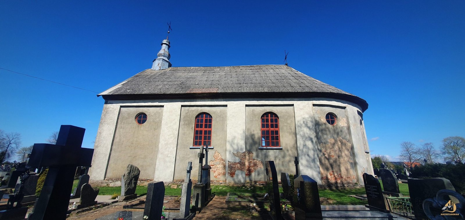 Gargždelės Šv. Barboros kapinių koplyčia (Kretingos r.), 2024 m. / Archifasono nuotr.