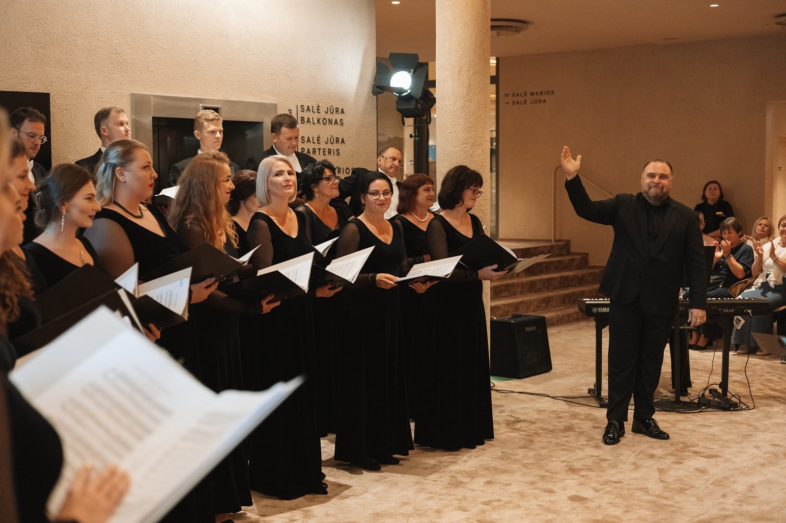 Koncertas „Dainos smėlio laiptais“. Dominyko Mažūno nuotr.