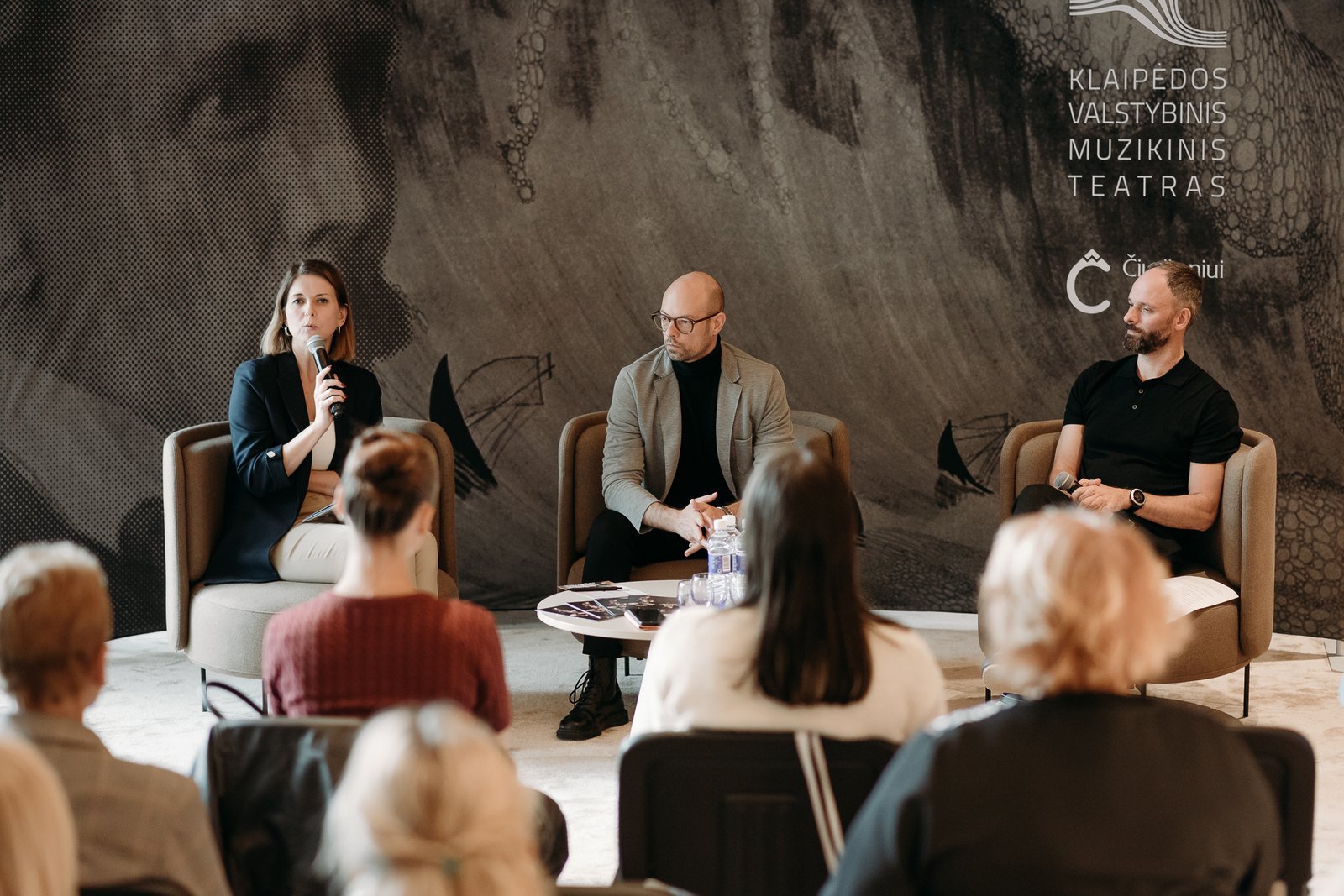 Spaudos konferencijos akimirkos. Prokadras.lt nuotr.