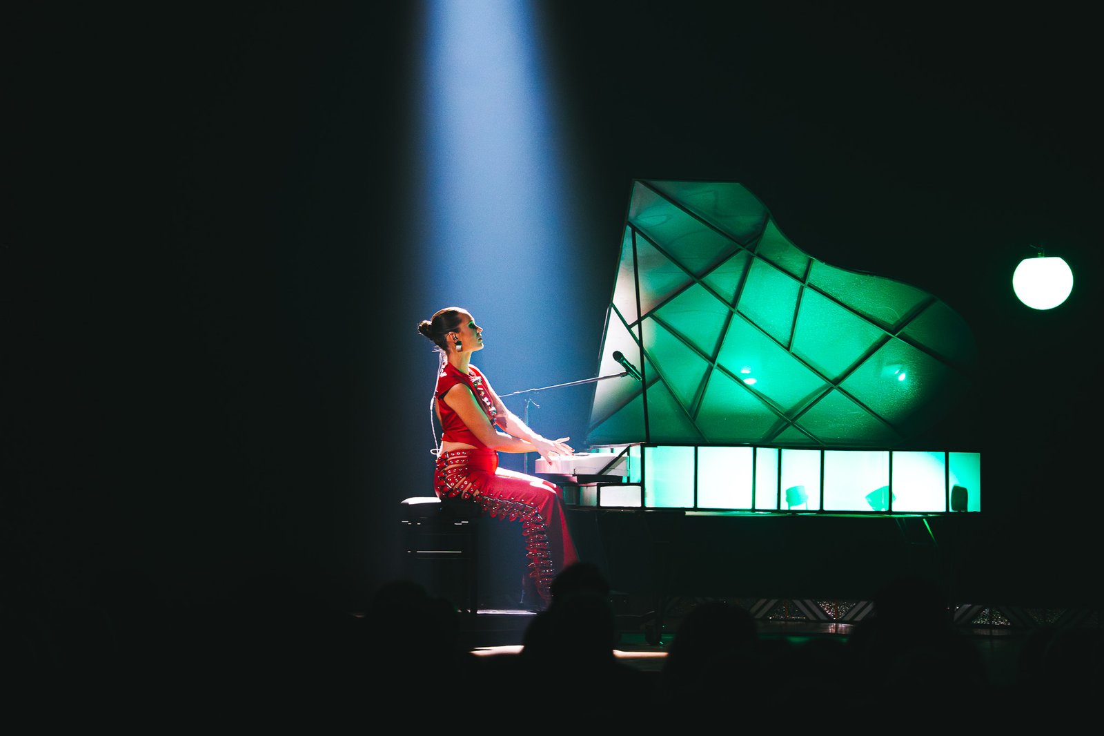 Ievos Dūdaitės koncerto akimirka (Tado Virbickio nuotr.)