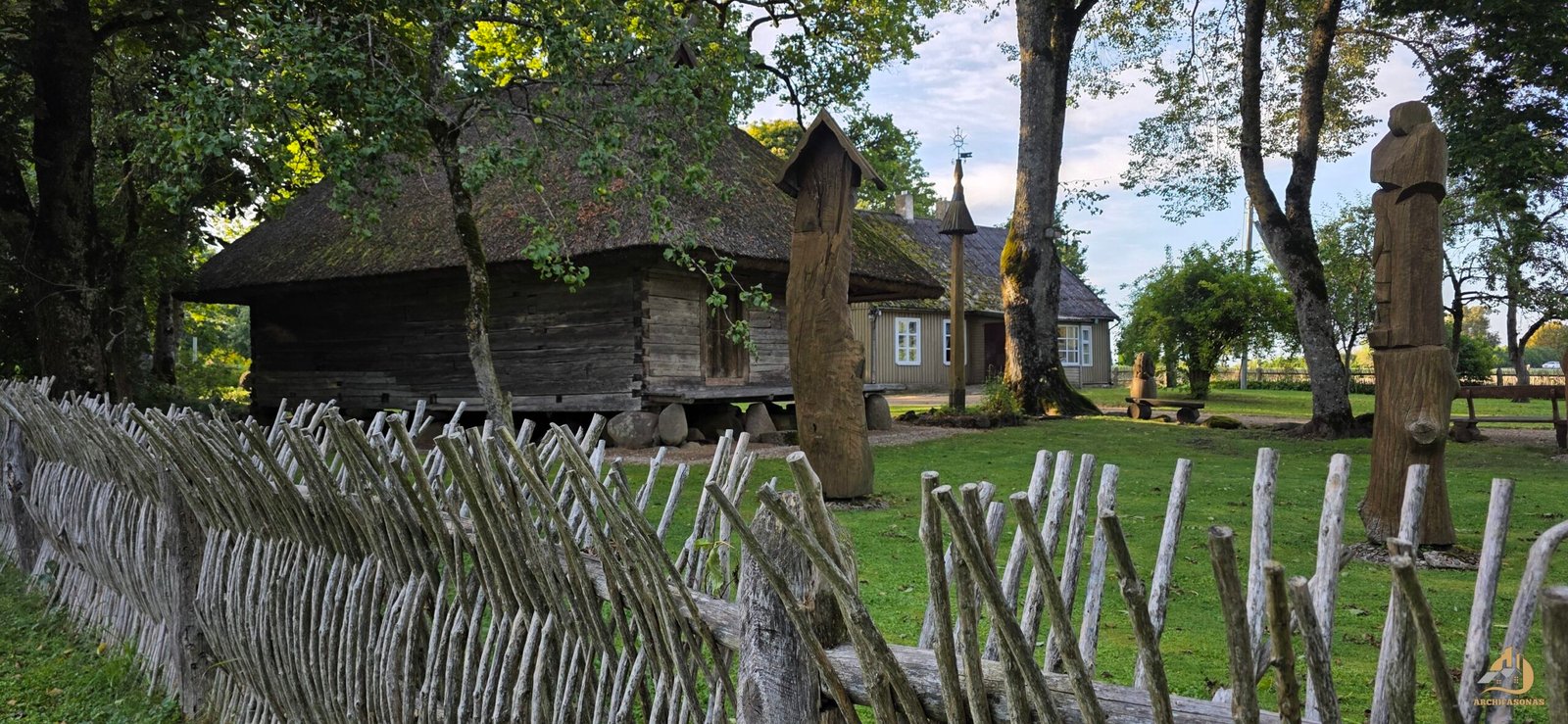 Vyskupo Motiejaus Kazimiero Valančiaus sodyba Nasrėnuose (Kretingos r.), 2025 m. / Archifasono nuotr.