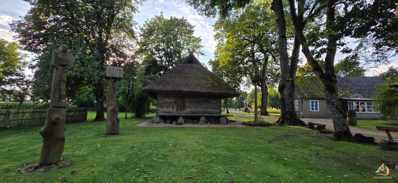 Vyskupo Motiejaus Kazimiero Valančiaus sodyba Nasrėnuose (Kretingos r.), 2025 m. / Archifasono nuotr.