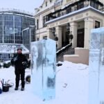 Kretingos grafų Tiškevičių parke gimsta ledo skulptūrų galerija