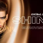 Jokūbas Jankauskas Eurovizijoje pristato dainą „Shine“.