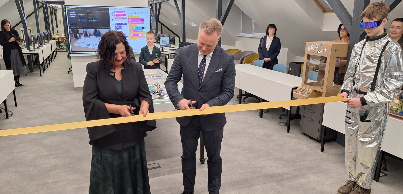 Kretingos M. Daujoto progimnazijoje – modernus Informatinio mąstymo ugdymo centras