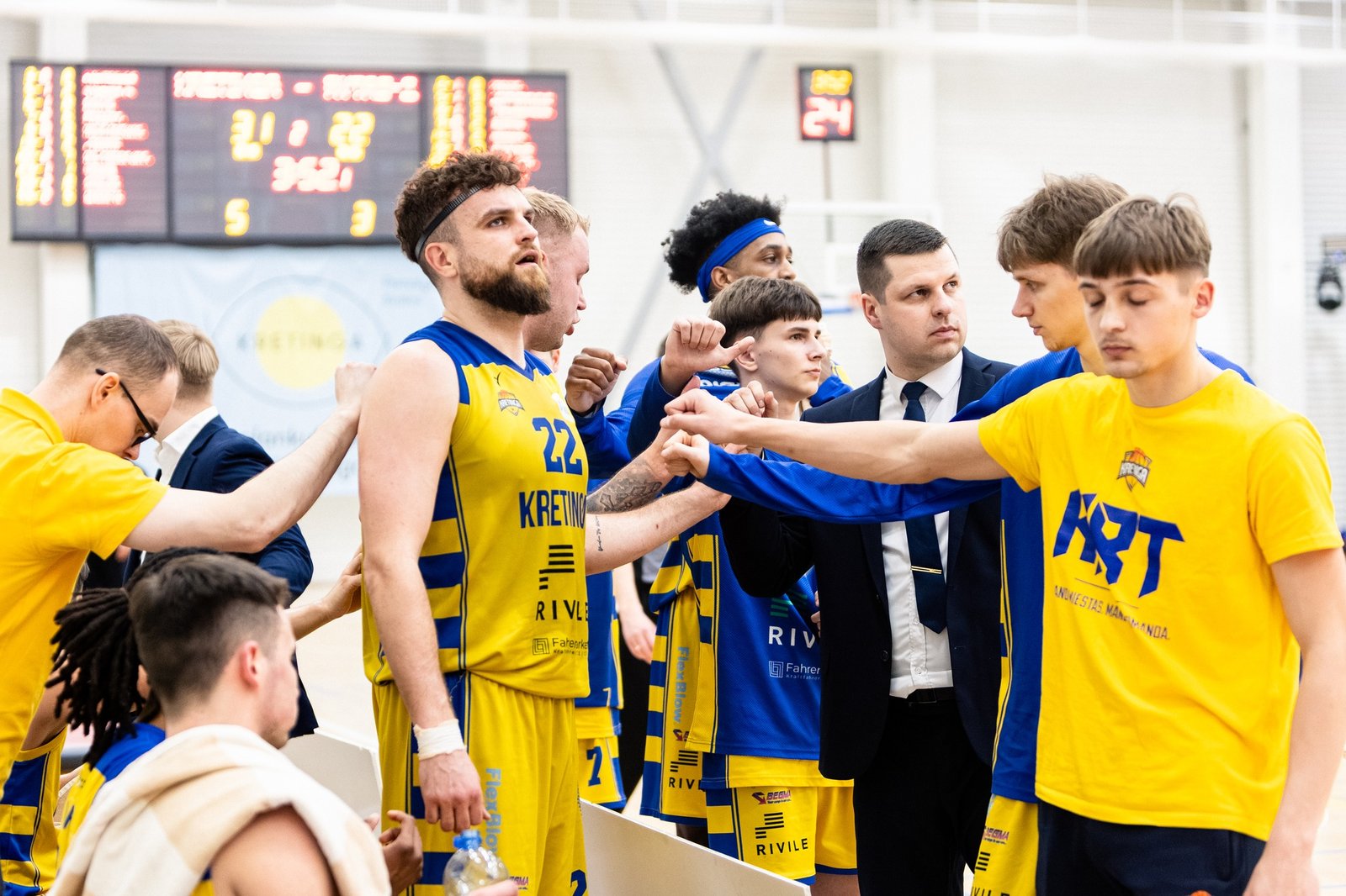 Be vedlio, bet su pergale: Šakių ekipa atstatė lygybę serijoje su „Kretinga-Rivile“