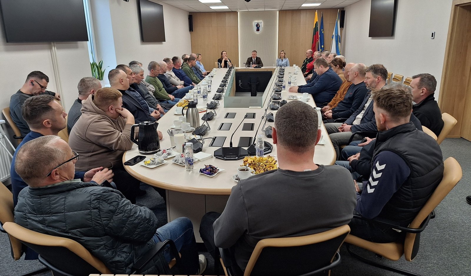 Kretingos rajone padėkota už sutelktą darbą per žiemos iššūkius