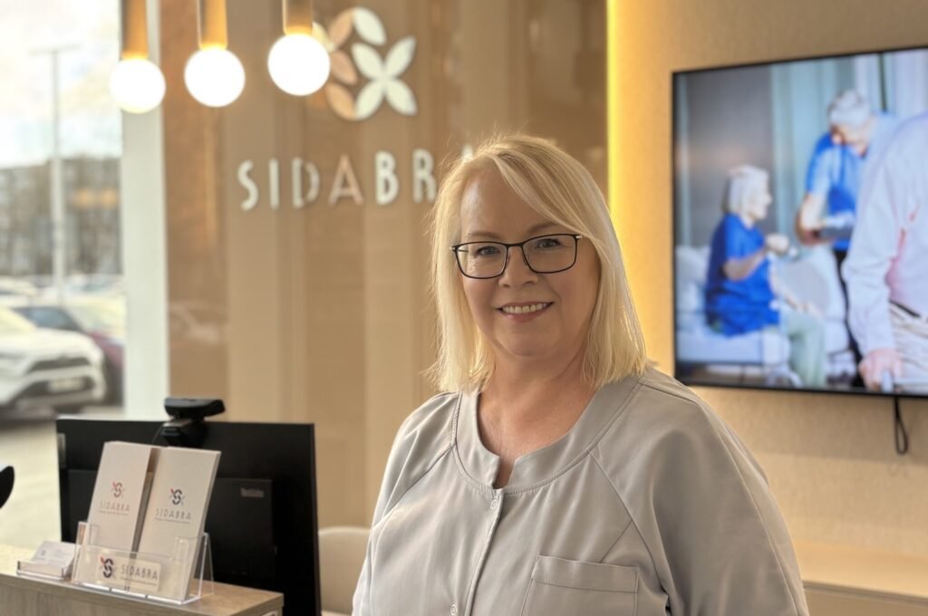 Bendrosios praktikos slaugytoja Žydrūnė Musienė SIDABRA centras
