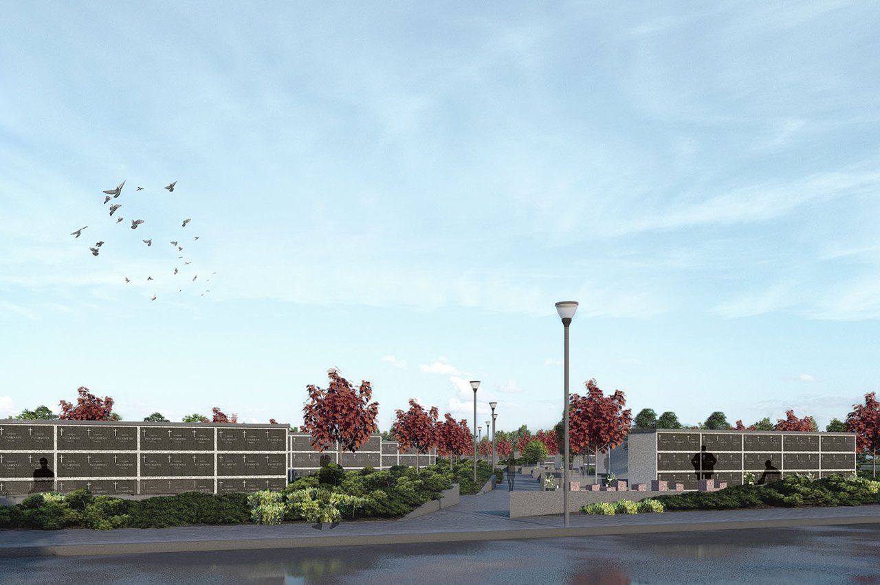 Kviečiame dalyvauti Petrikaičių kapinių kolumbariumo vizijos pristatyme